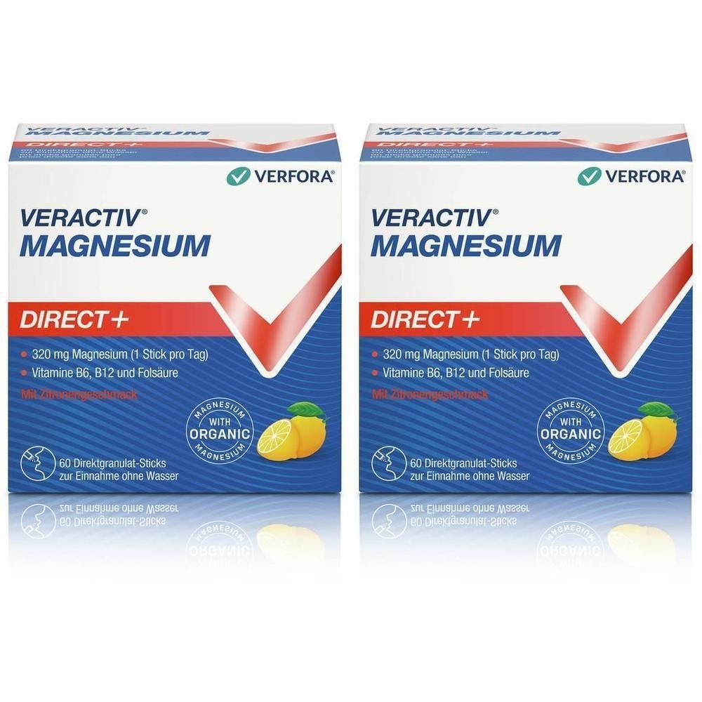 Veractiv Magnesium Direct+ Zitrone