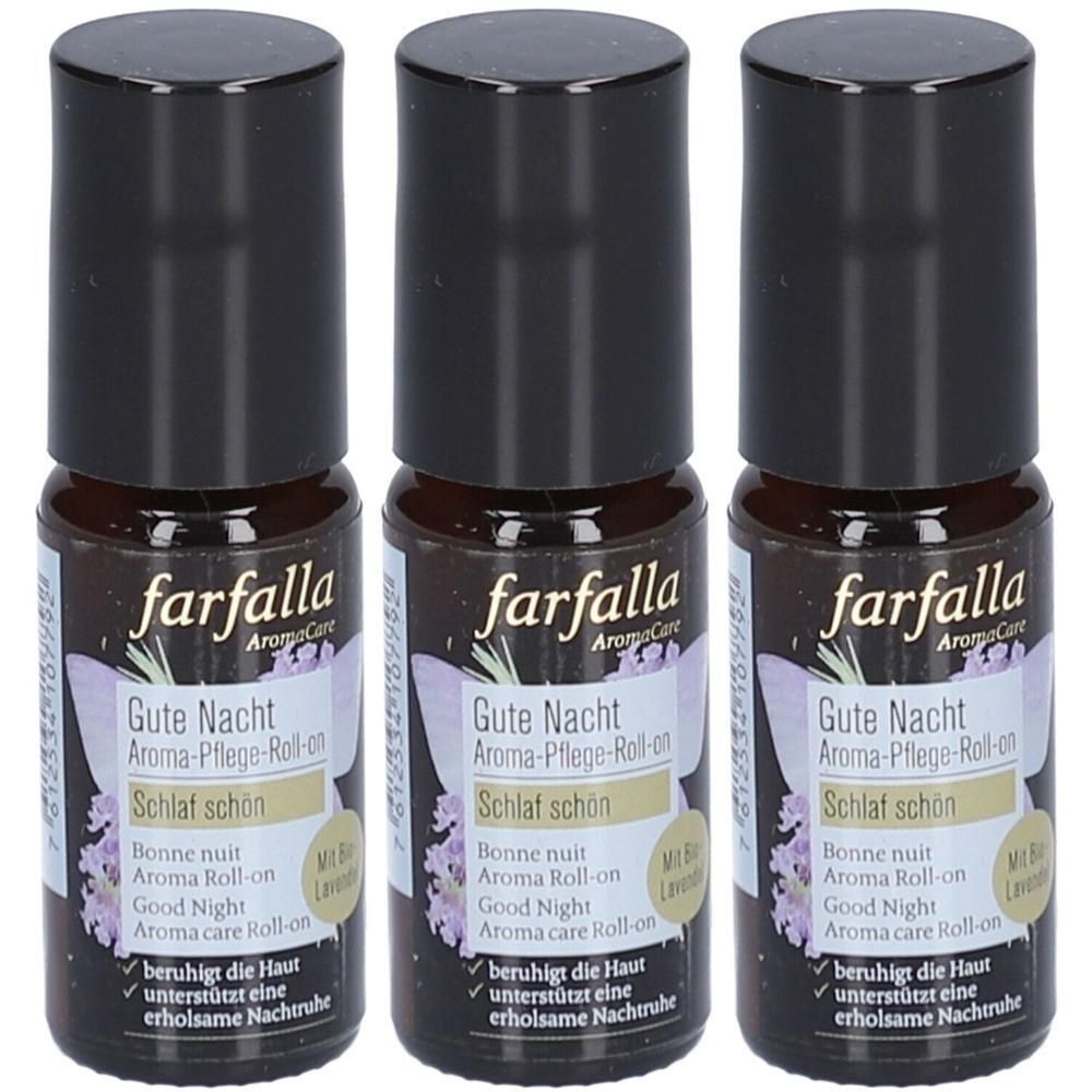 Farfalla Gute Nacht Aroma-Pflege-Roll-on mit Lavendel