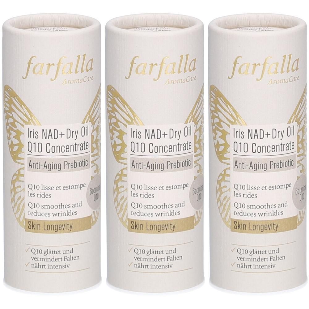 Farfalla Trockenöl Konzentrat Q10 Anti-Aging Prebiotic Iris Nad+