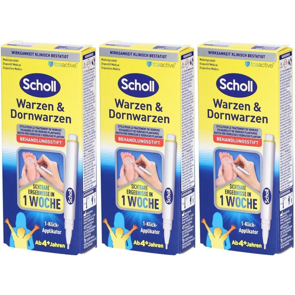 Scholl Stift zur Behandlung von Warzen und Fußwarzen