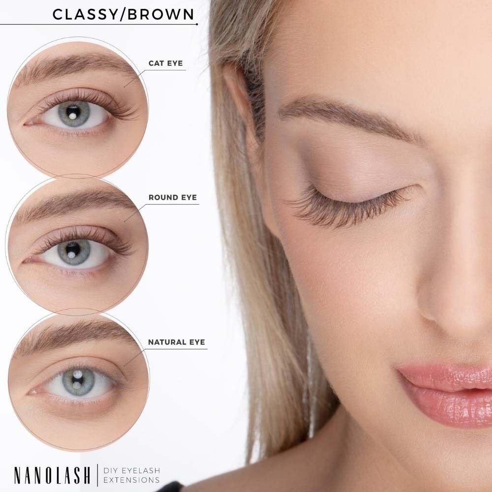 NANOLASH® DIY Extention de cils - Starter kit Classy Bro