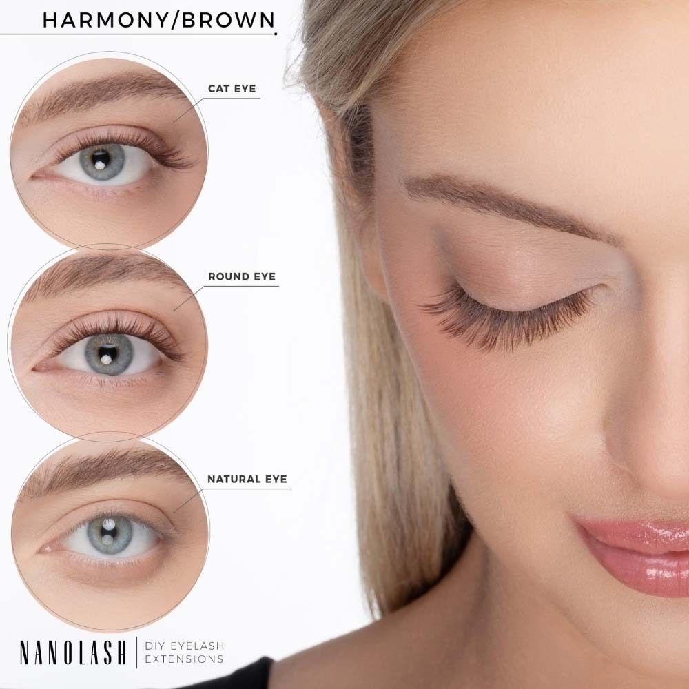 NANOLASH® DIY Extention de cils - Starter kit Harmony Bro