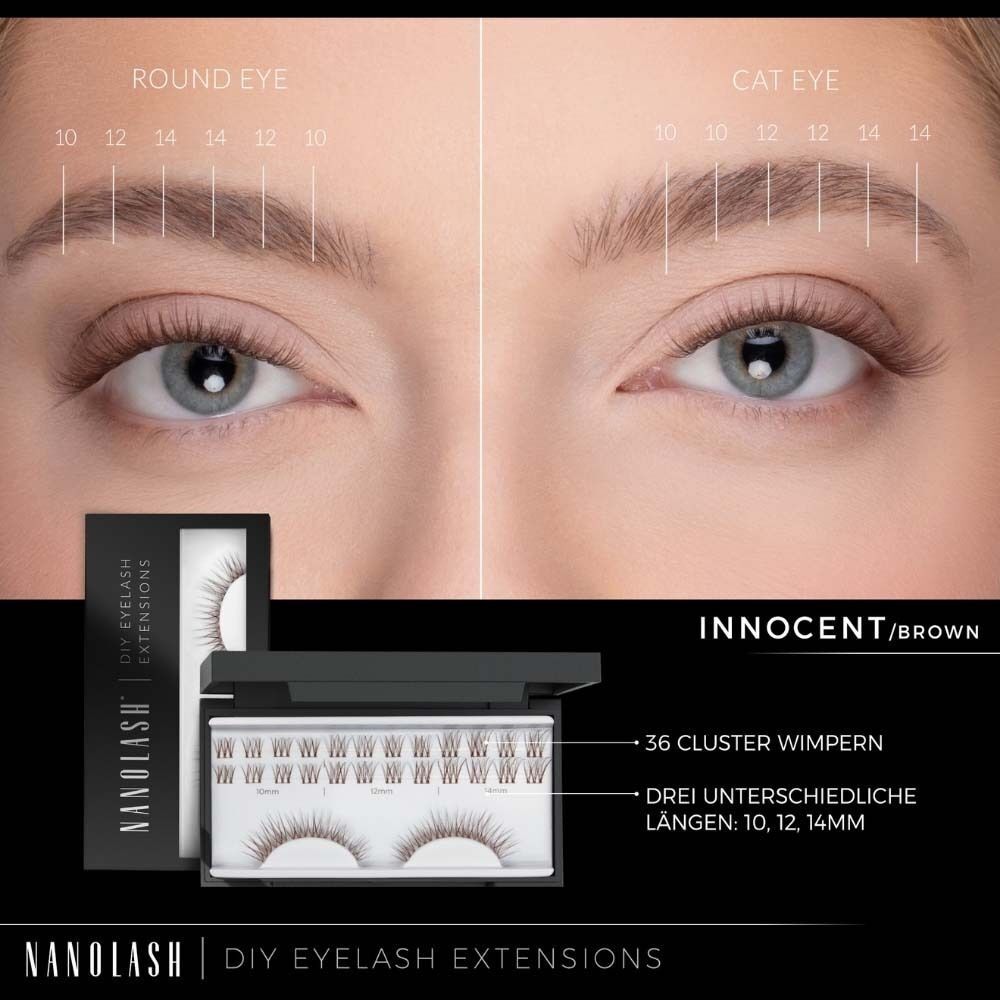 NANOLASH® DIY Extention de cils - Starter kit Innocent Bro
