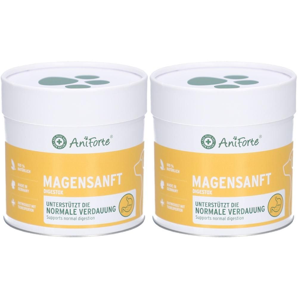 AniForte MagenSanft Digestox – Natürliches Verdauungsergänzungsmittel für Hunde