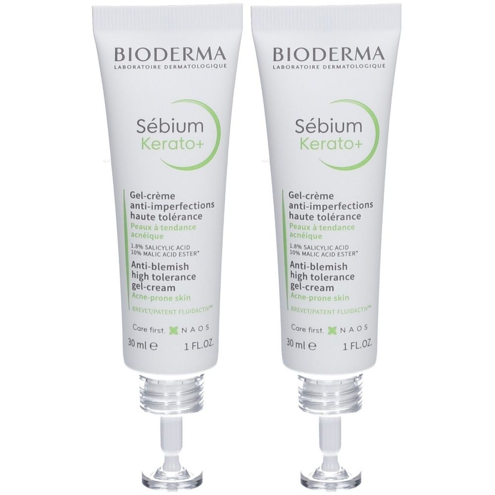 Bioderma Sébium Kerato+ Anti-Imprefections Creme Gel Hohe Toleranz