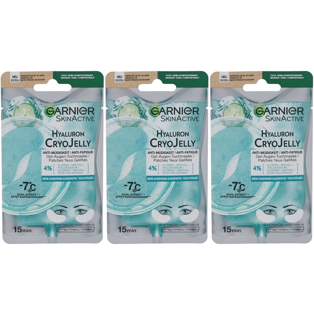 Garnier Hyaluron Cryo Jelly Patch Yeux