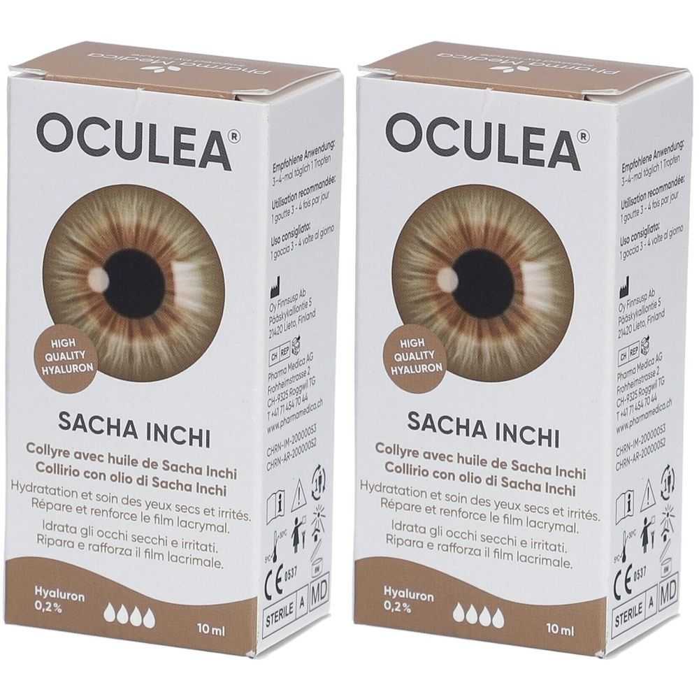 Oculea Sacha Inchi x2 2x10 ml Augentropfen