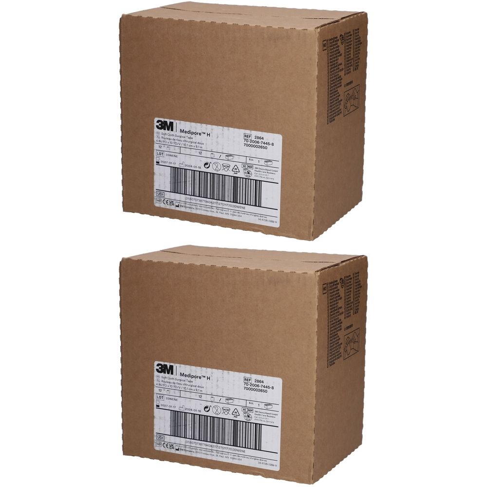 3M Medipore H Rolle aus weichem chirurgischem Gewebe 10 cm x 9,1 m