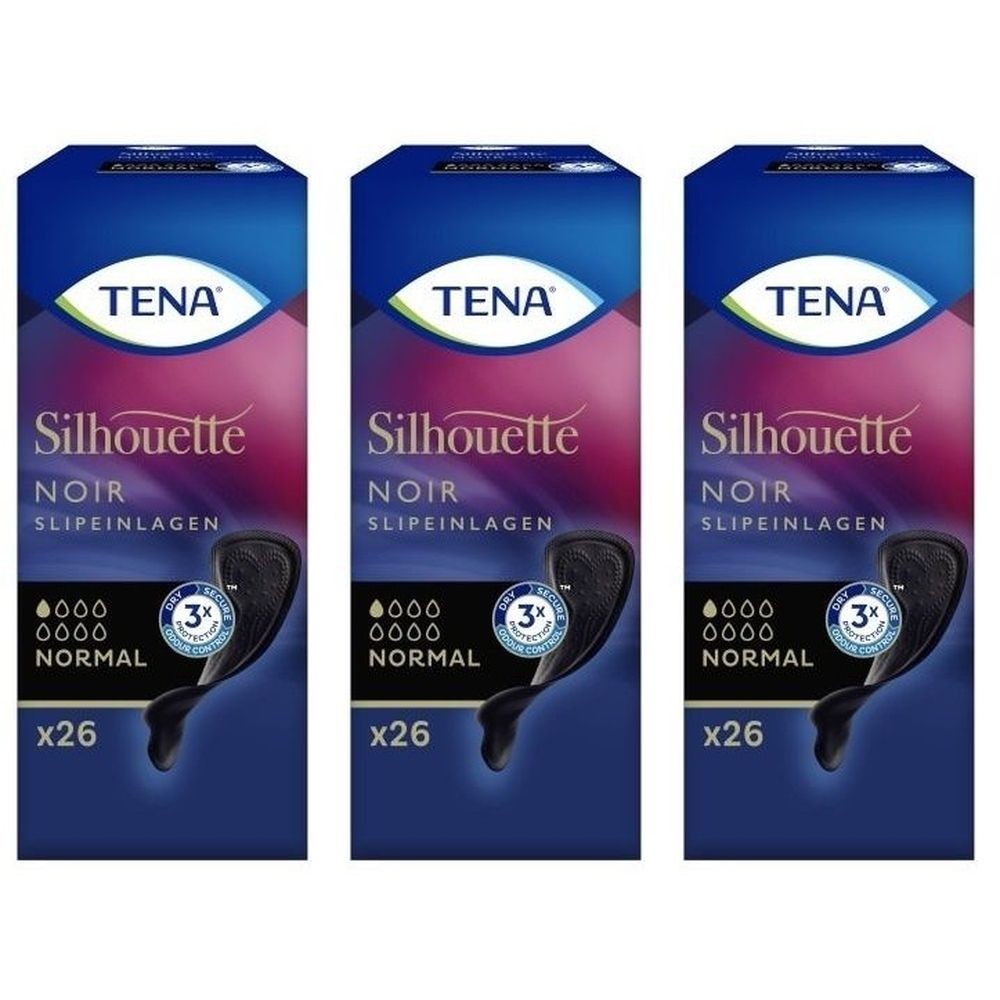 Tena Silhouette Normal Noir Inkontinenz Slipeinlage