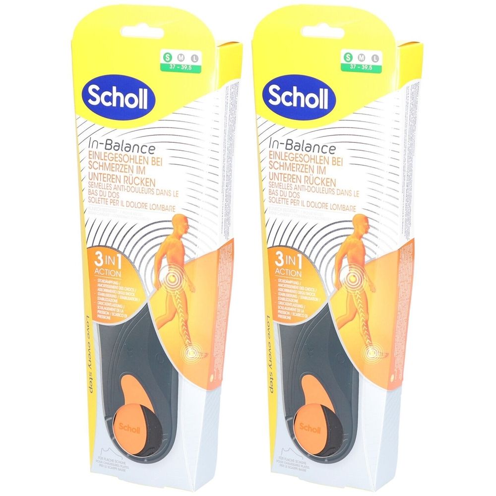 Scholl® In-Balance Einlegesohlen Gr. 37-39,5 (1 Paar)