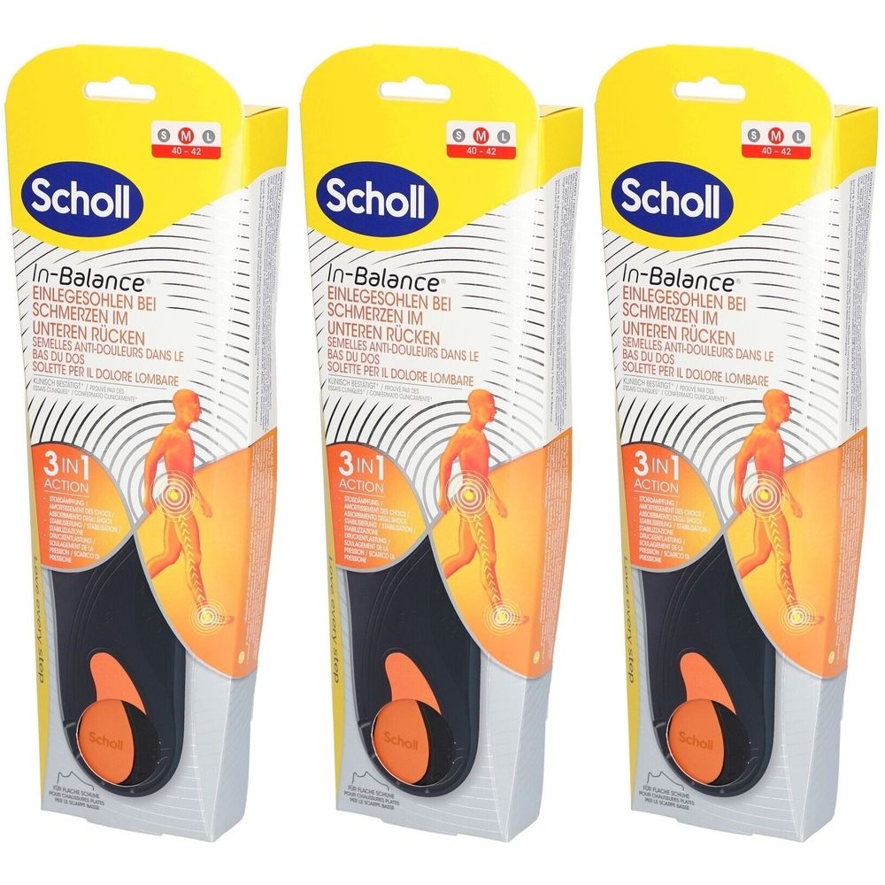 Scholl® In-Balance Einlegesohlen Gr. 40-42 (1 Paar)
