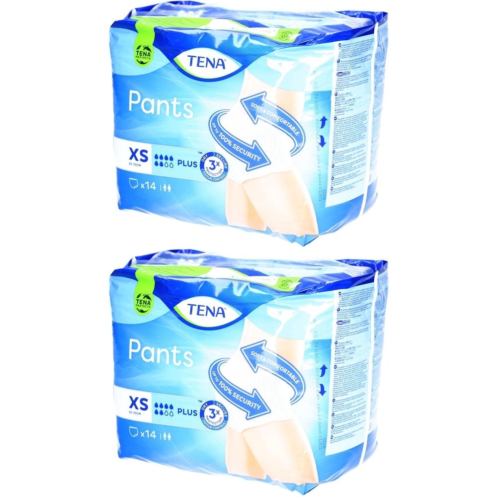 Tena Pants Plus - Saugfähige Unterwäsche Größe XS