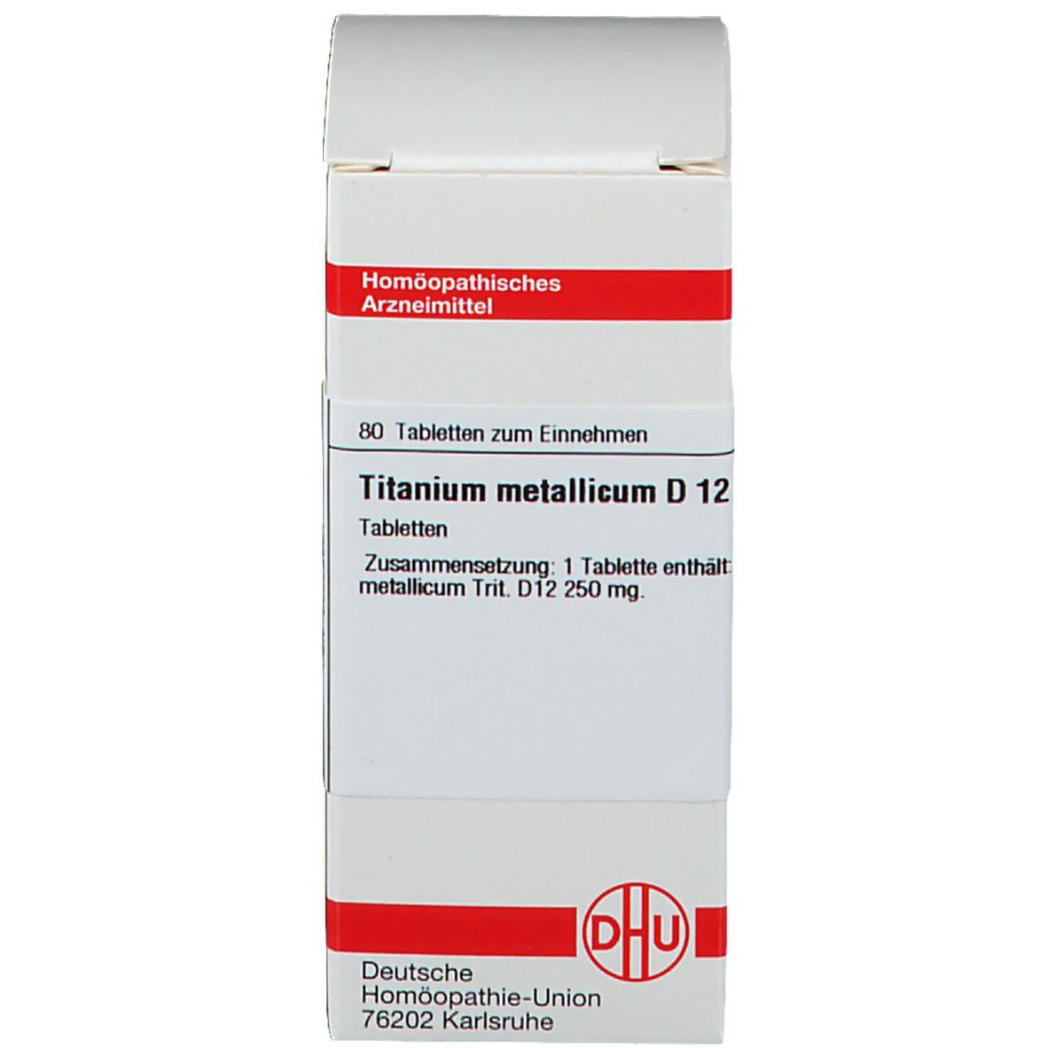 DHU Titanium Metallicum D12