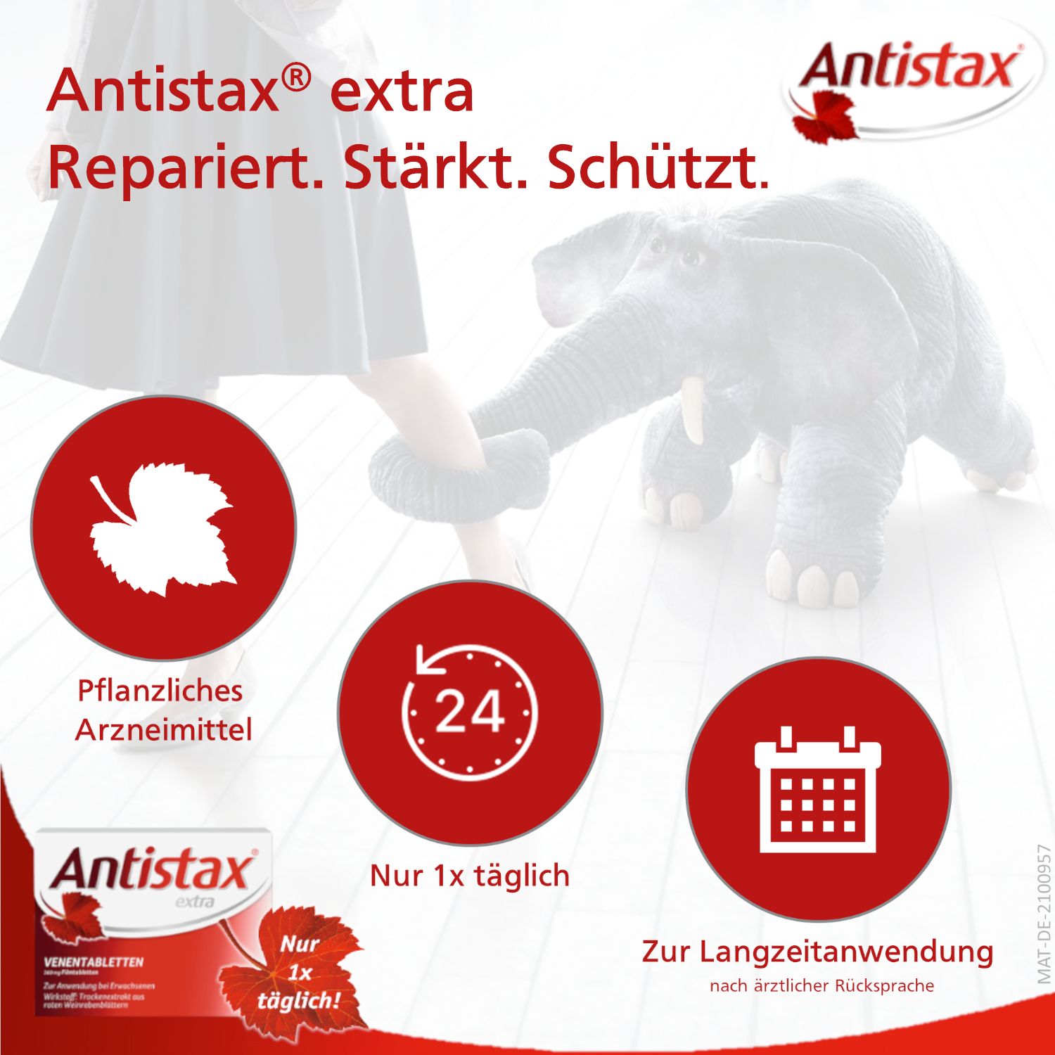 Antistax extra Venentabletten 60 St Filmtabletten