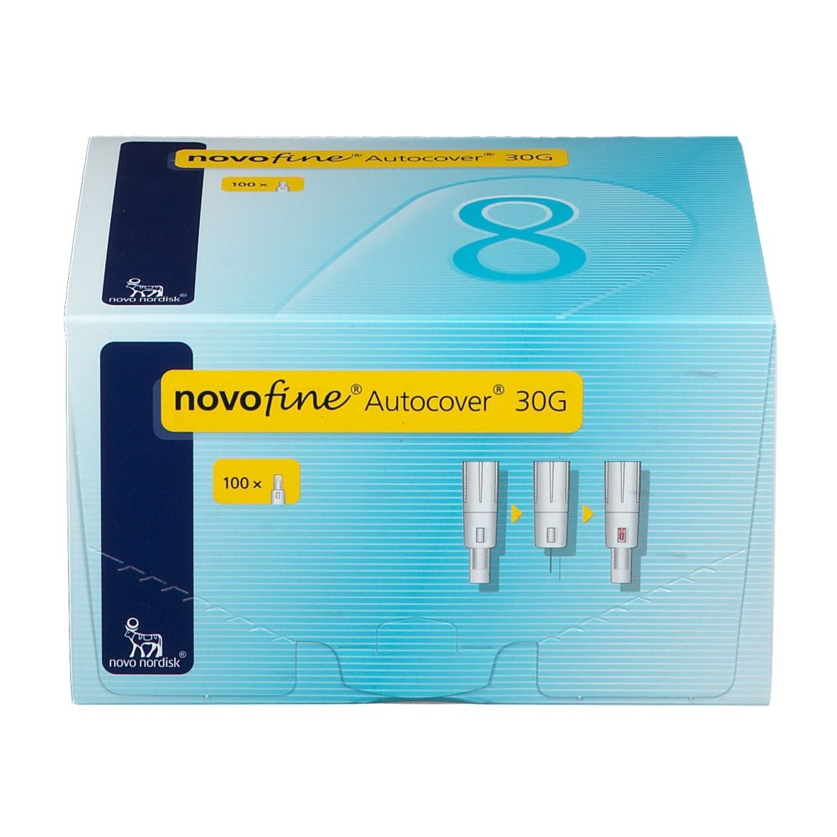 NovoFine® Autocover® 8 mm 30g Injektionsnadeln