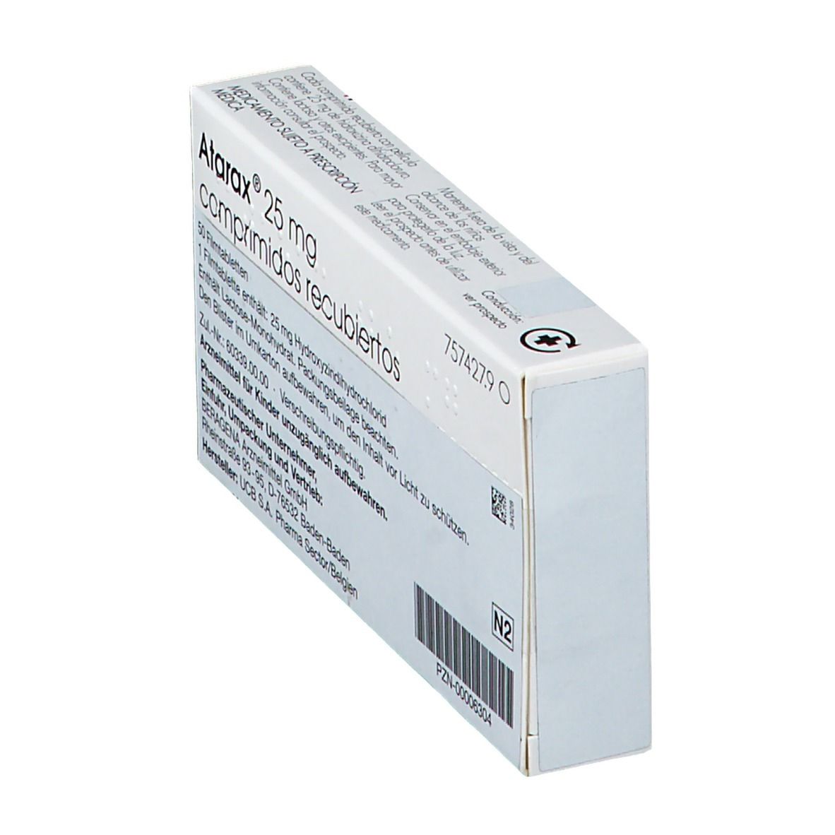ATARAX 25 mg Filmtabletten B