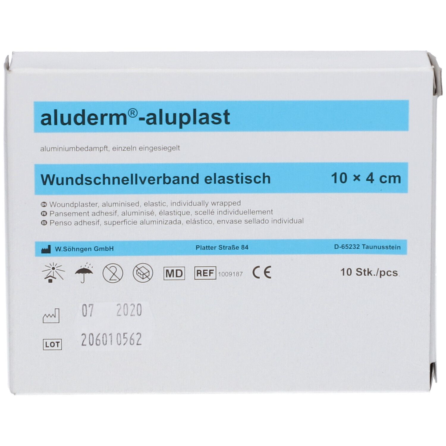 aluderm®-aluplast elastisch 1 m x 4 cm