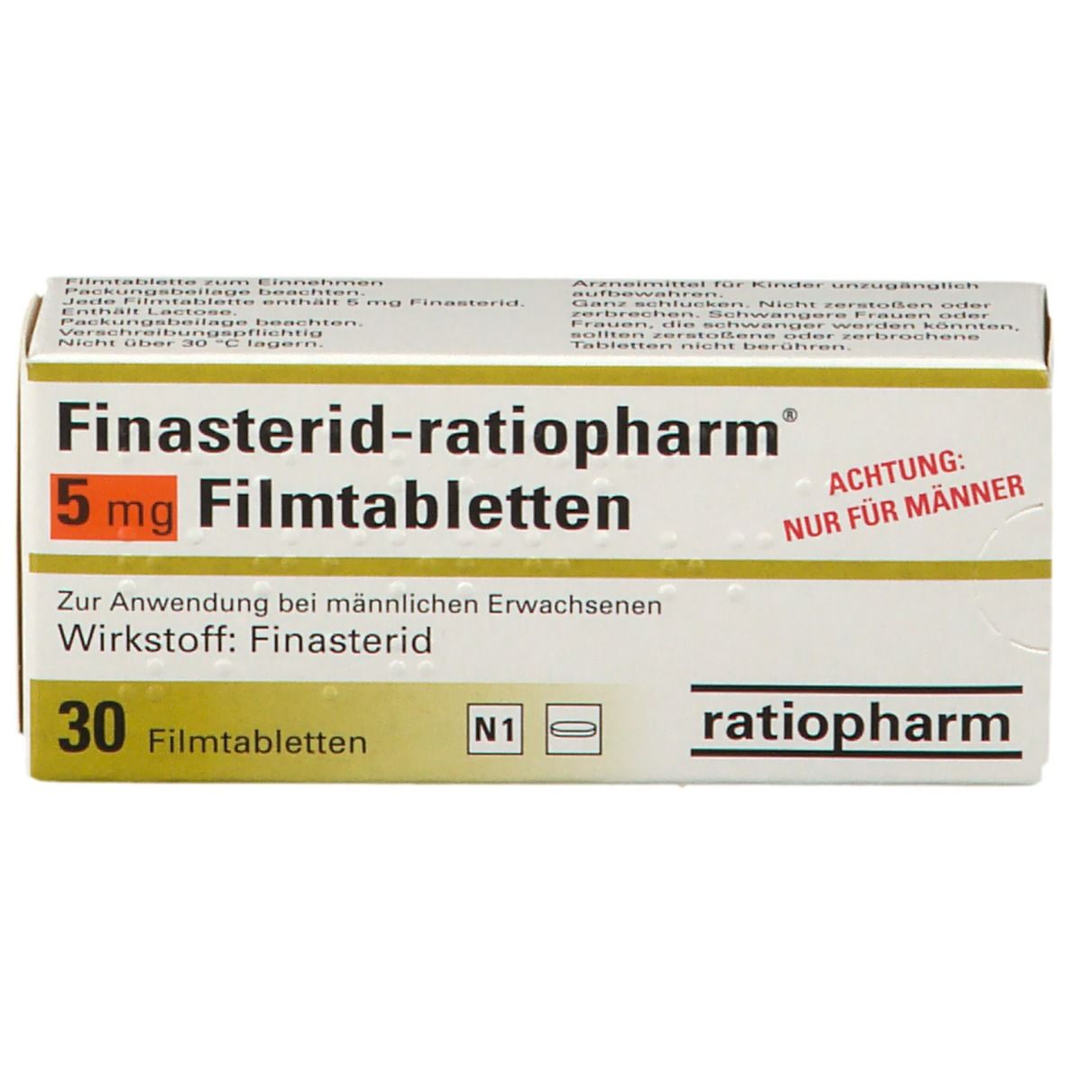Finasterid-ratiopharm® 5 mg
