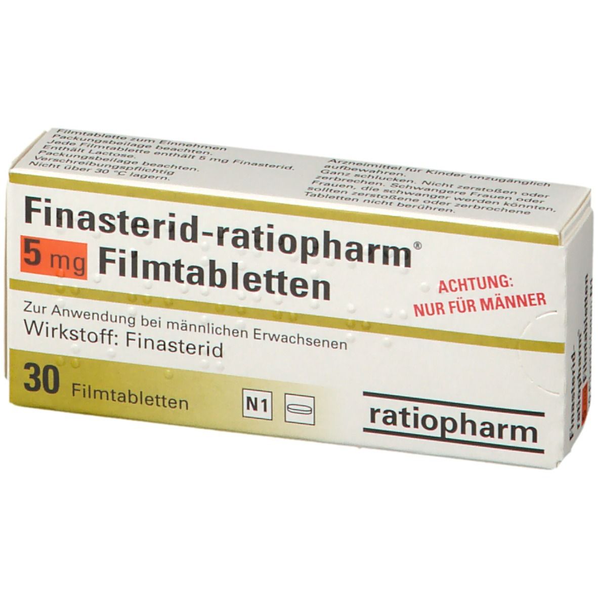 Finasterid-ratiopharm® 5 mg