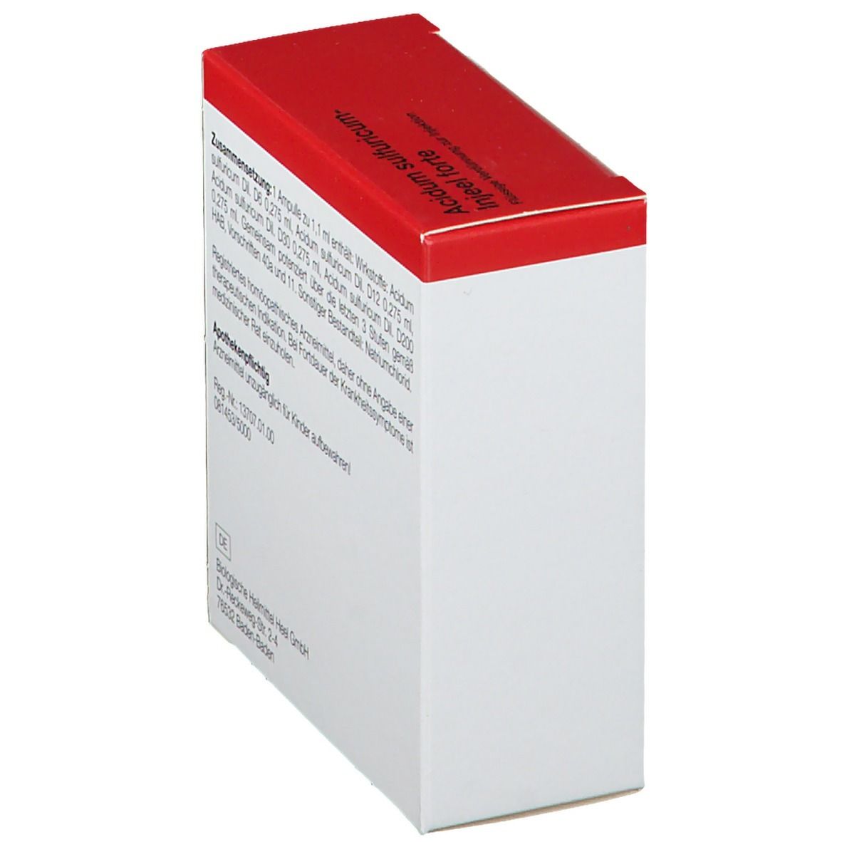 Acidum sulfuricum-Injeel® forte Ampullen