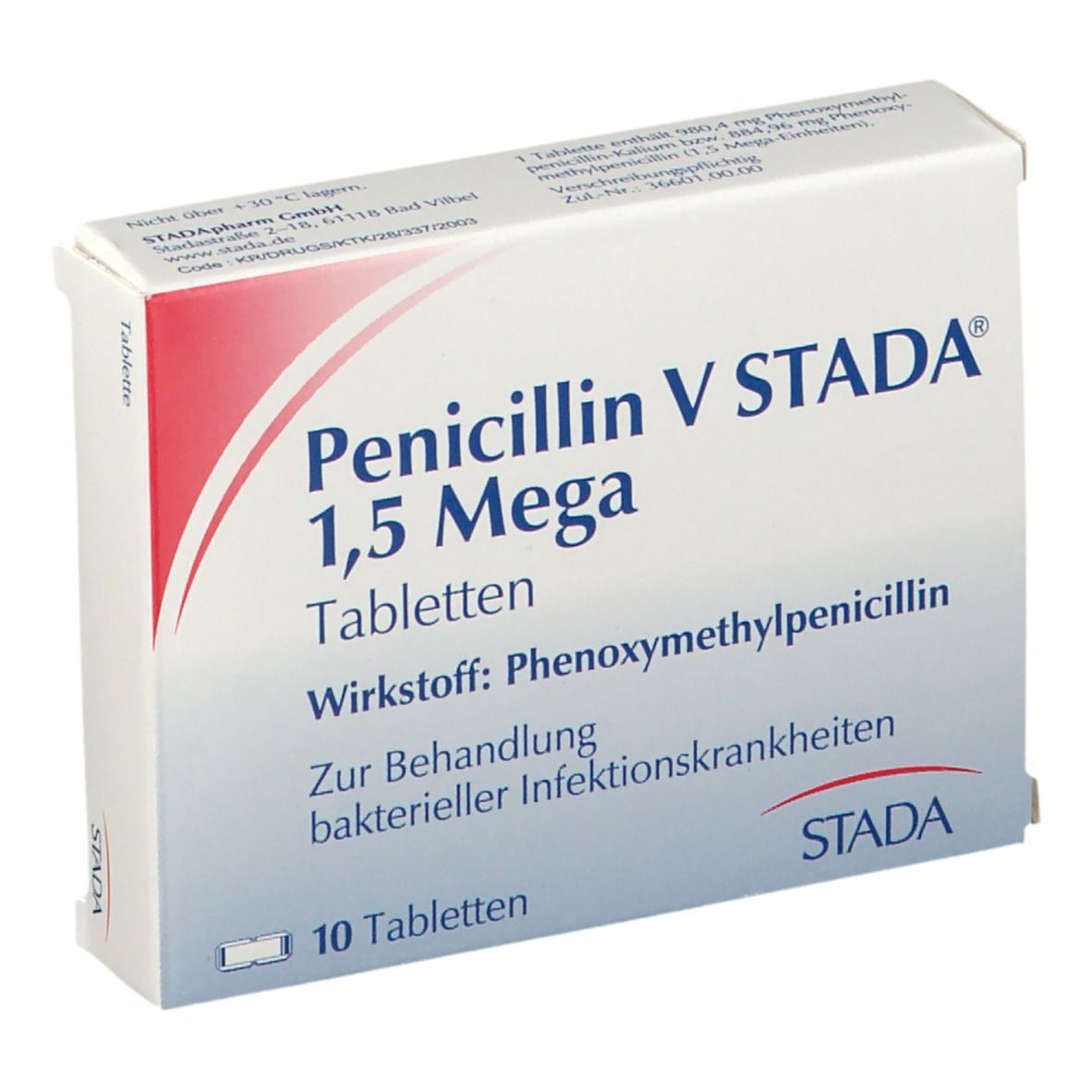 Penicillin v stada 1 5 mega nebenwirkungen