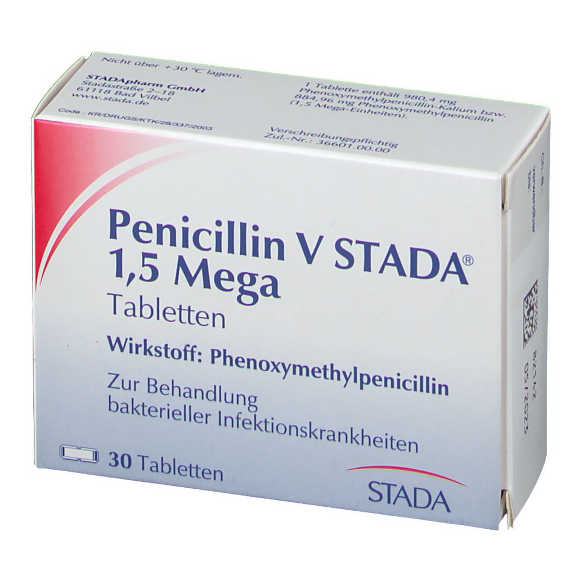 Penicillin V STADA® 1,5 Mega