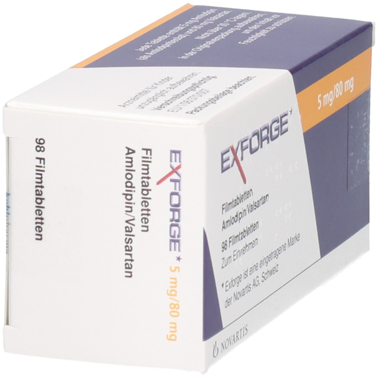 Exforge 5 mg/80 mg