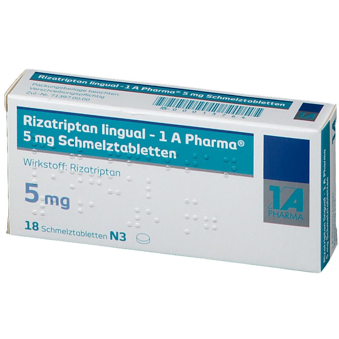 Rizatriptan Lin 1A Pha 5Mg