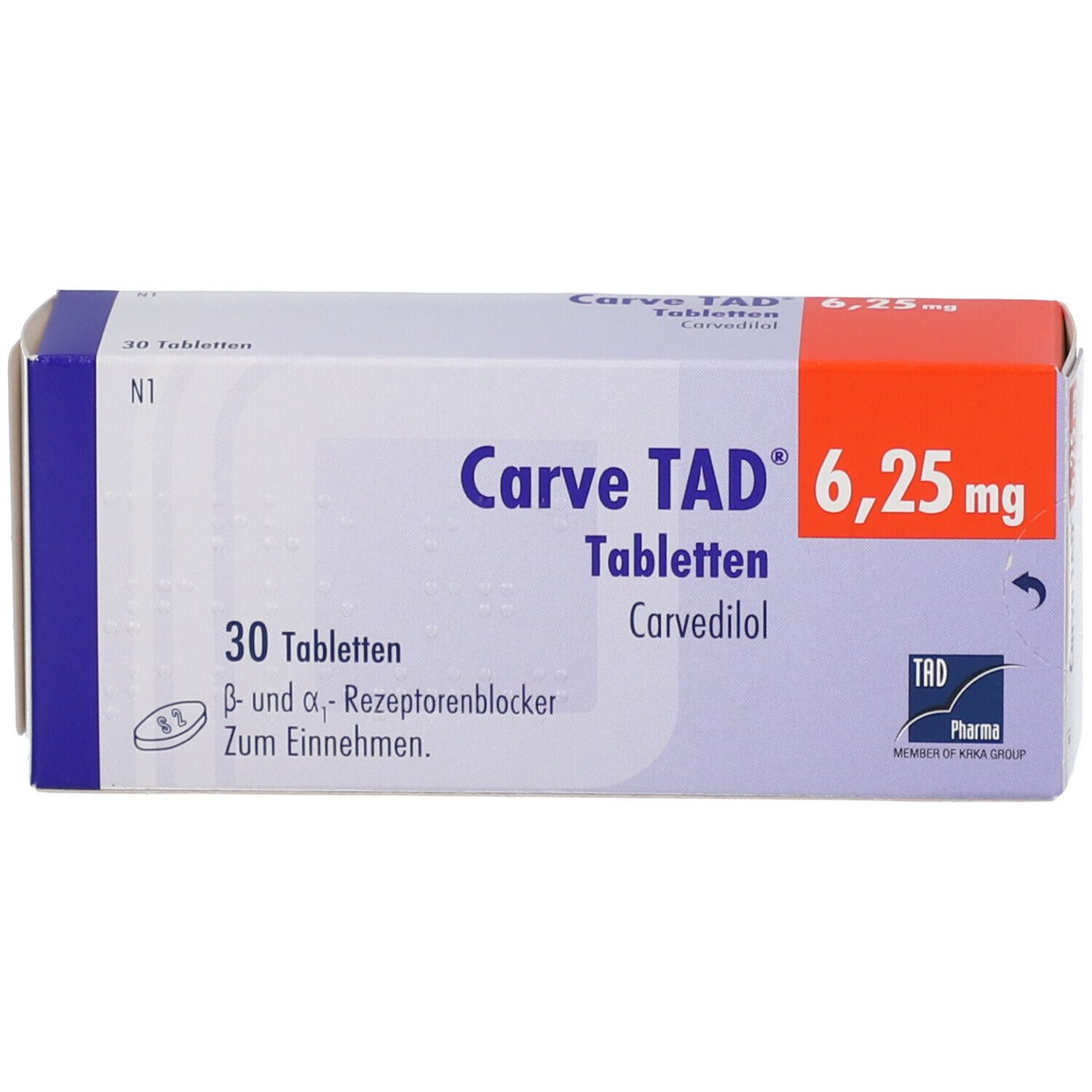 Carve TAD® 6,25 mg