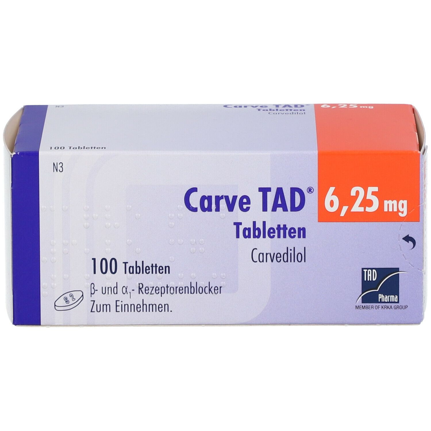Carve TAD® 6,25 mg