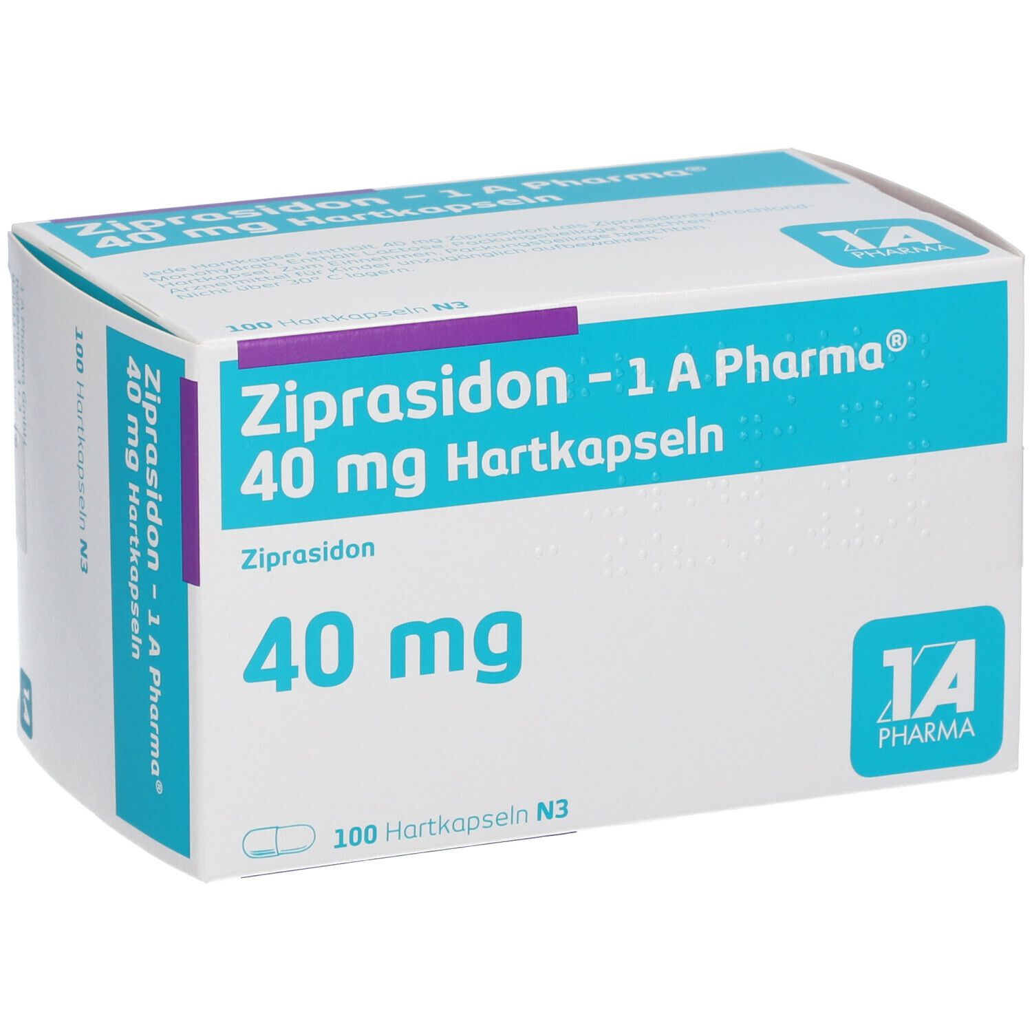 Ziprasidon - 1 A Pharma® 40 mg