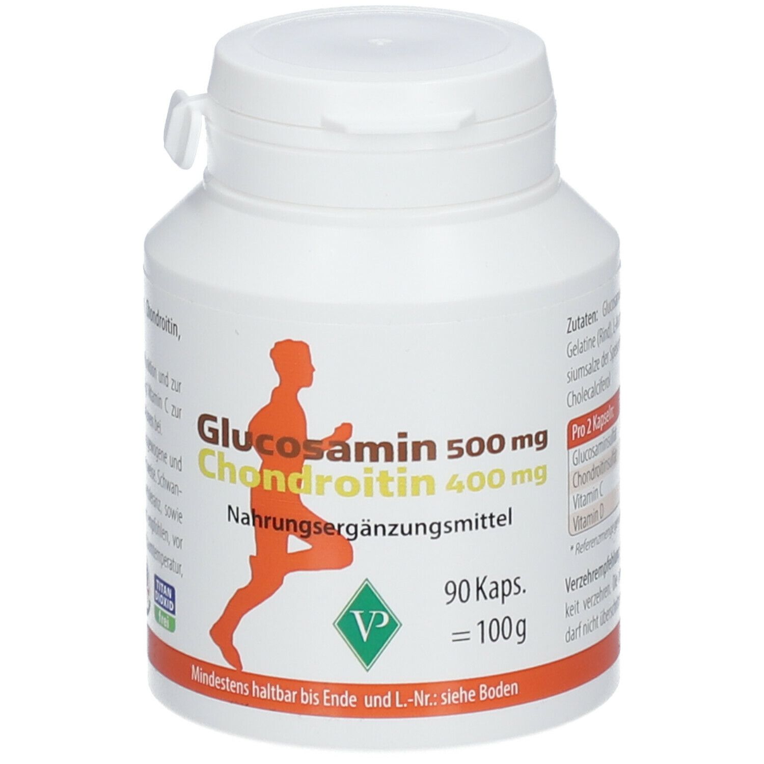 Glucosamin 500 mg + Chondroitin 400 mg Kapseln