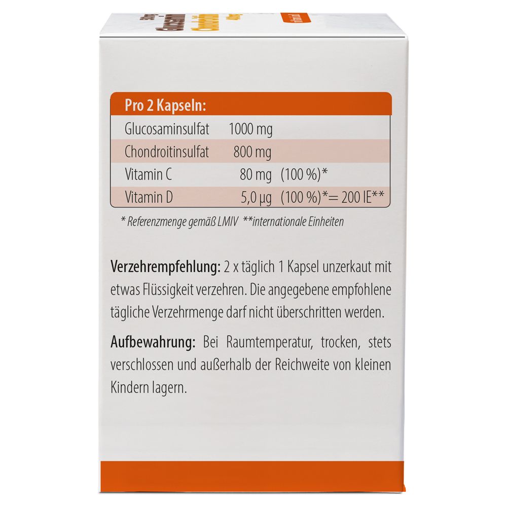 Glucosamin 500 mg + Chondroitin 400 mg Kapseln