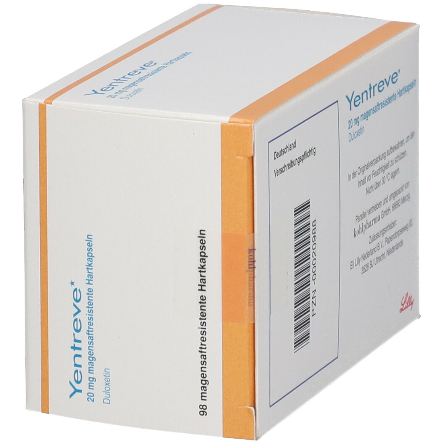 Yentreve 20 mg