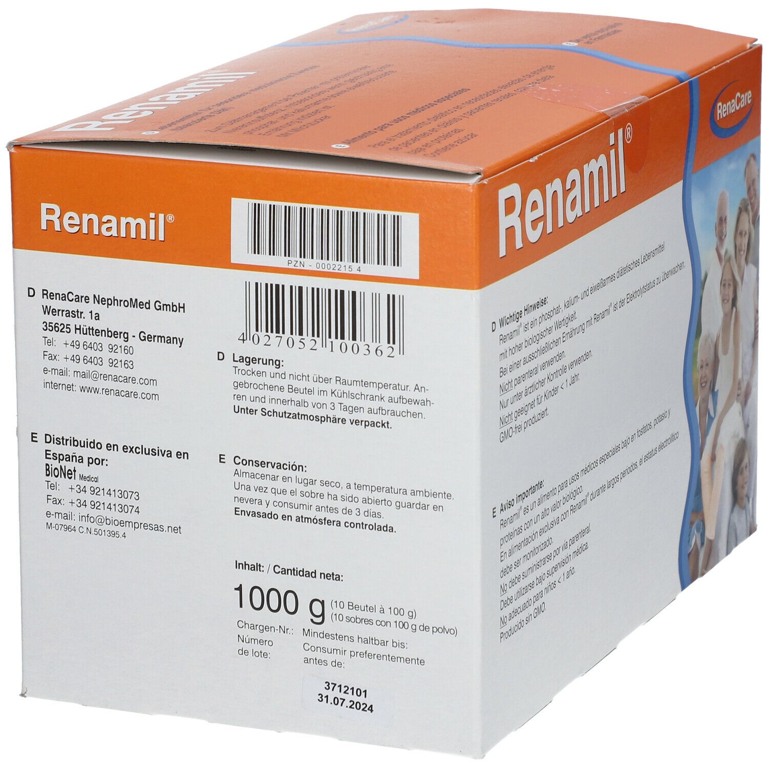 Renamil Instant Pulver 10x100 g