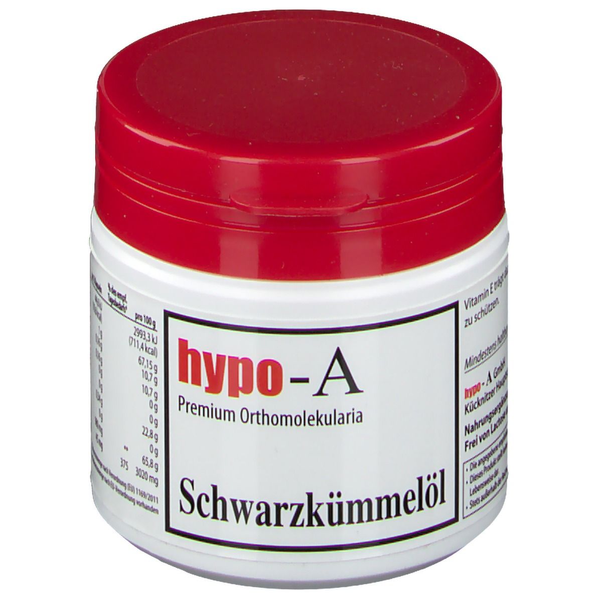 Hypo-A Huile de nigelle 150 capsules