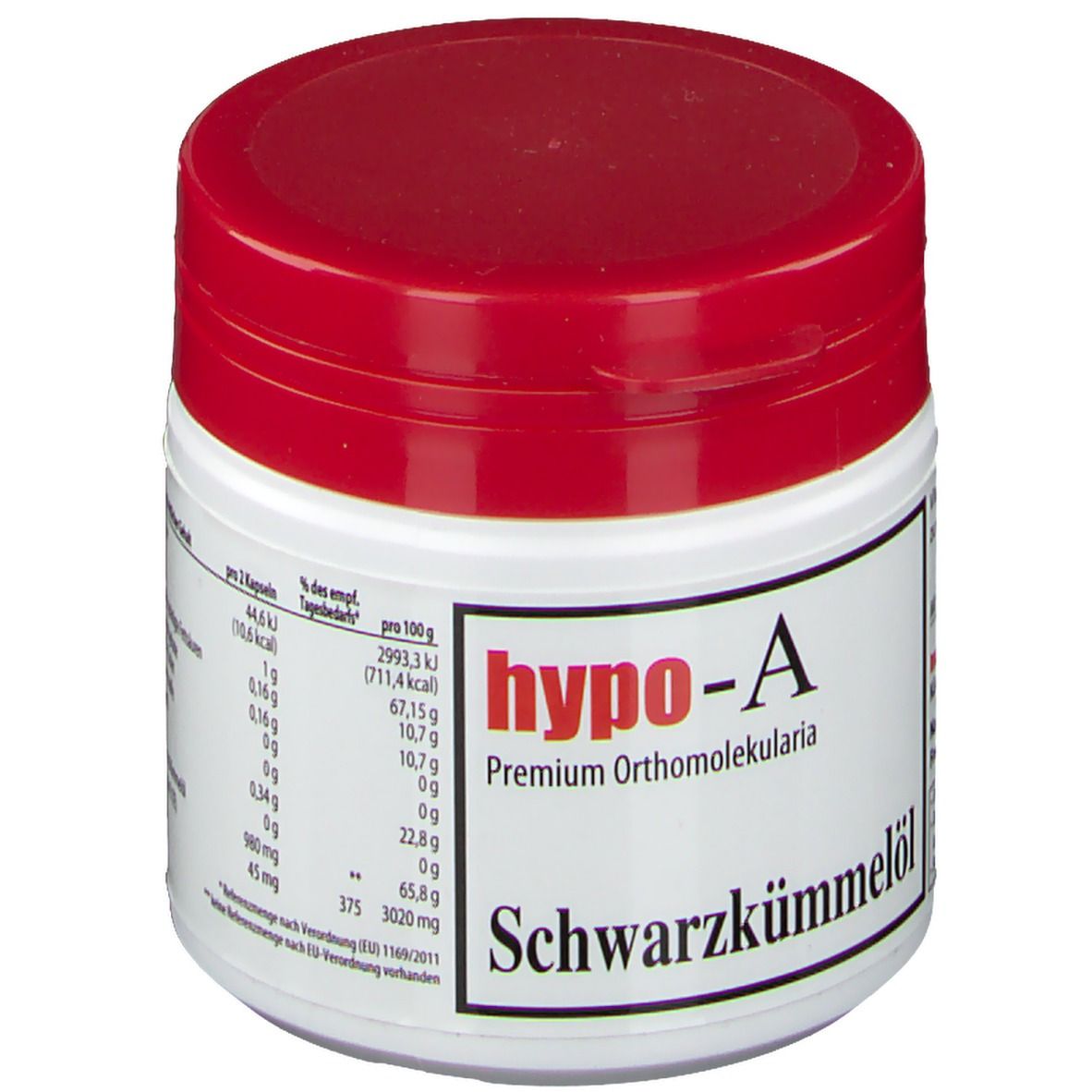 Hypo-A Huile de nigelle 150 capsules