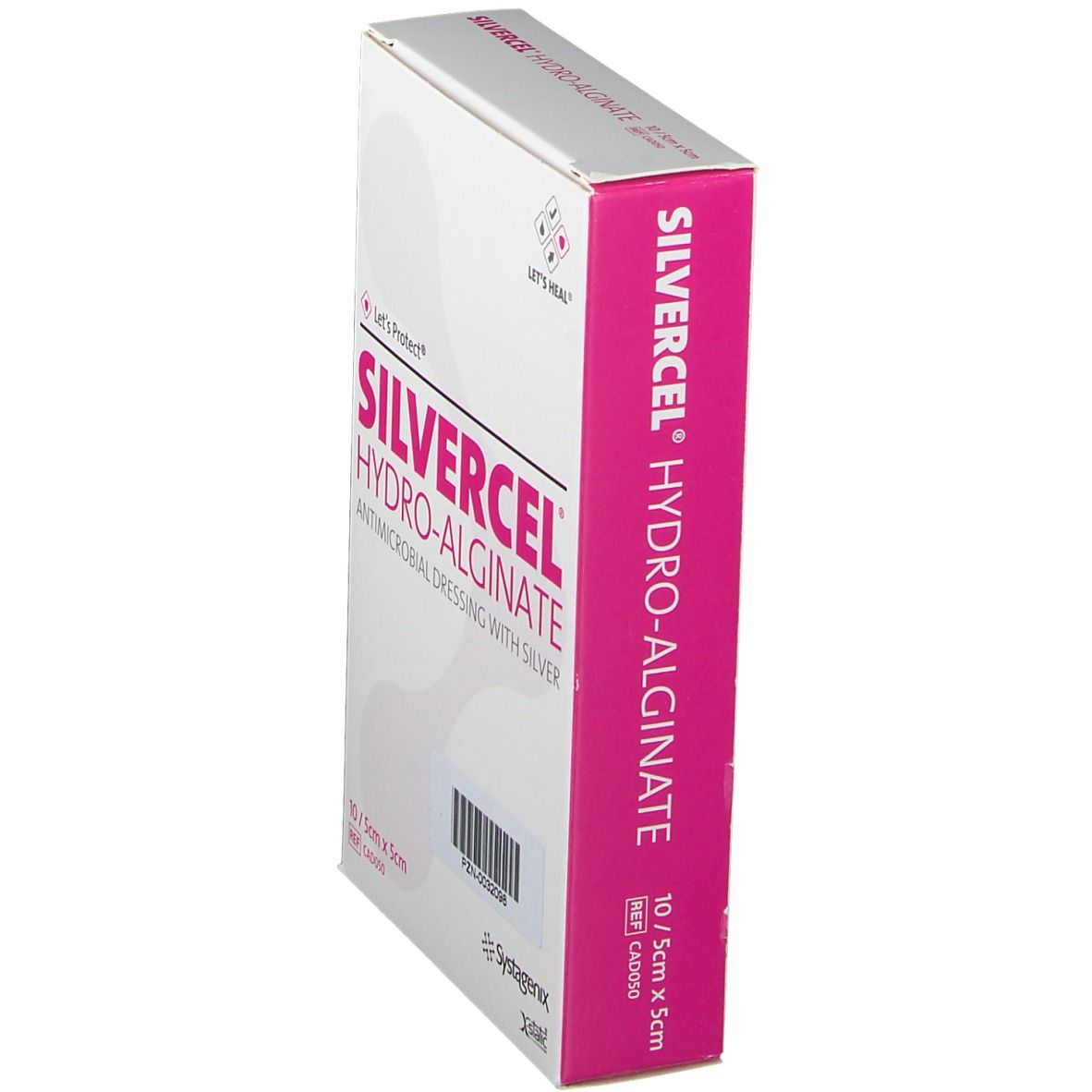 SILVERCEL Hydroalginat Verband 5x5 cm