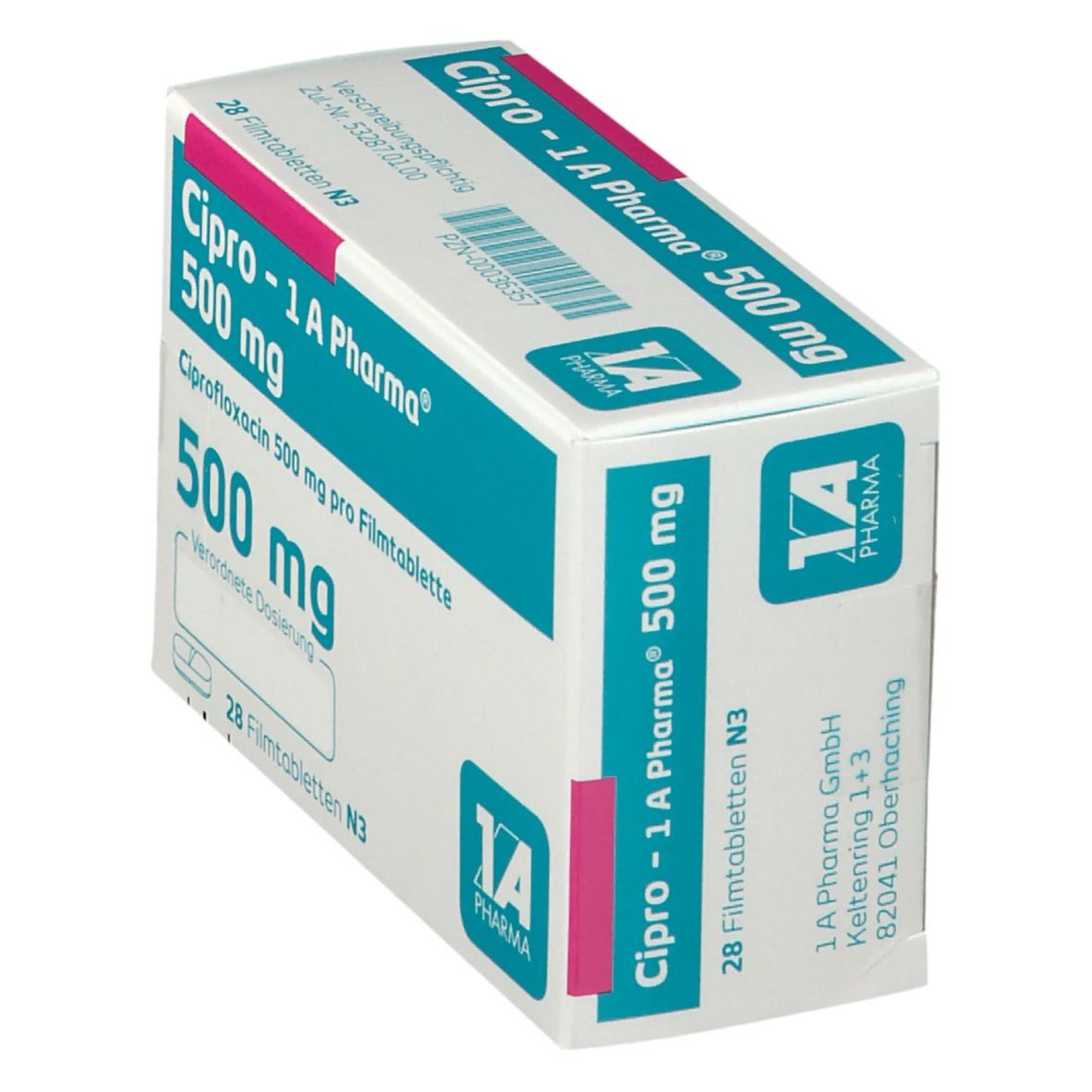 Cipro 1A Pharma® 500Mg