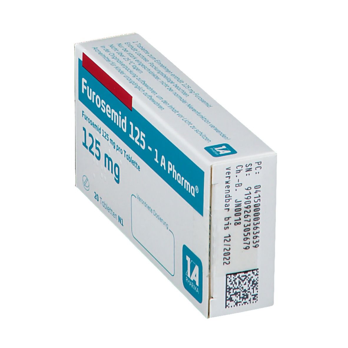 Furosemid 125-1A Pharma Tabletten 20 St