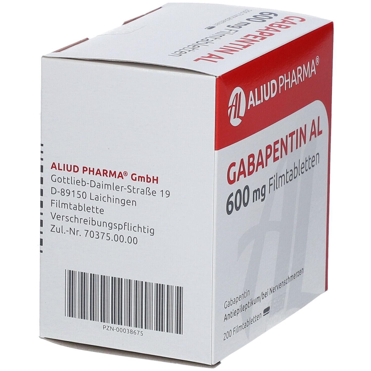 Gabapentin AL 600 mg