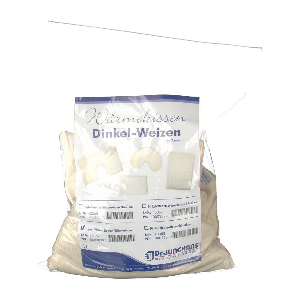 Dr. Junghans® Dinkel/Weizen Wärmekissen mit Bzug