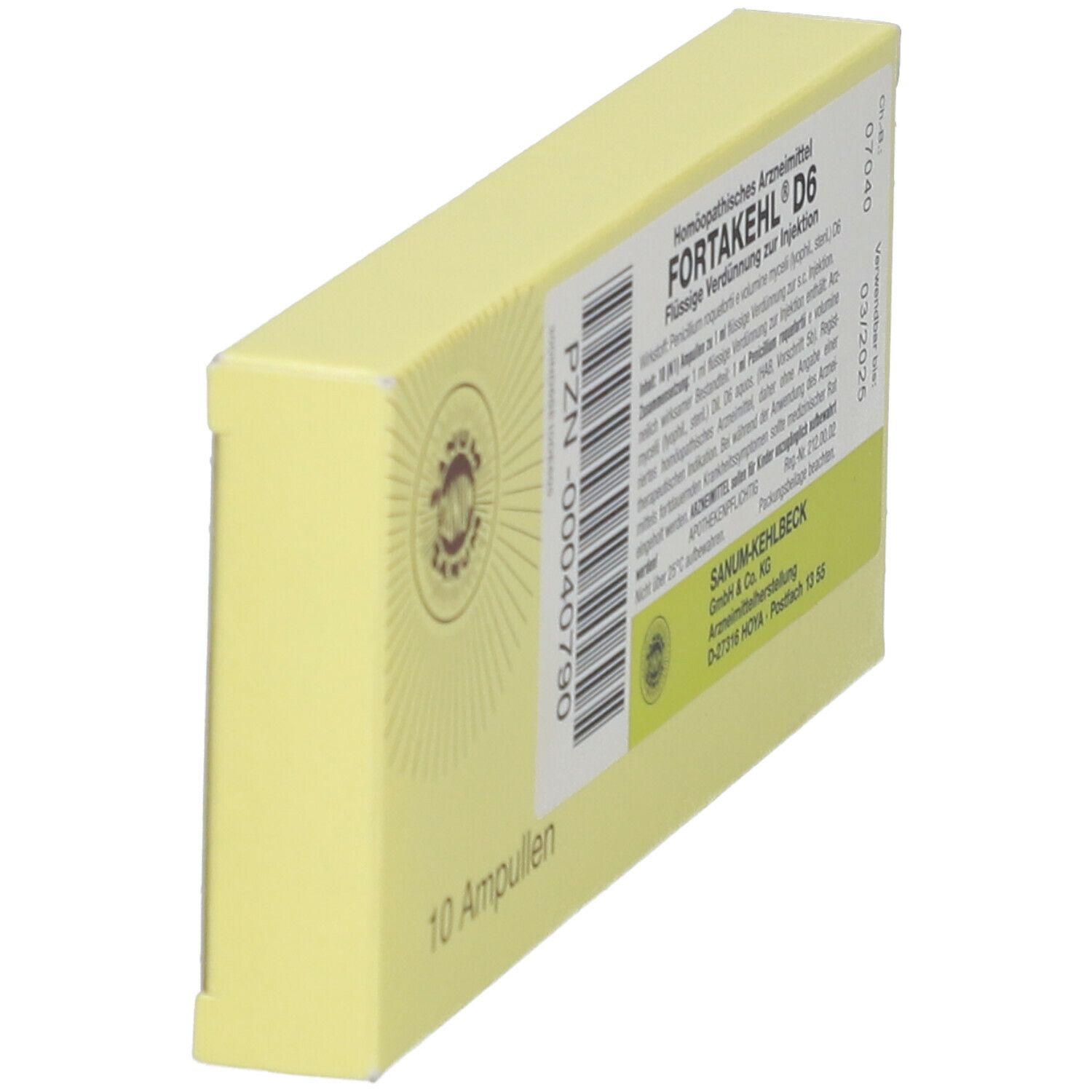 Fortakehl® D6 Ampullen