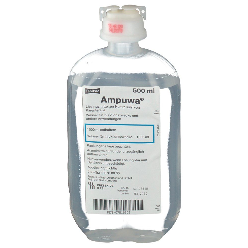 Ampuwa® Wasser für Injektionszwecke