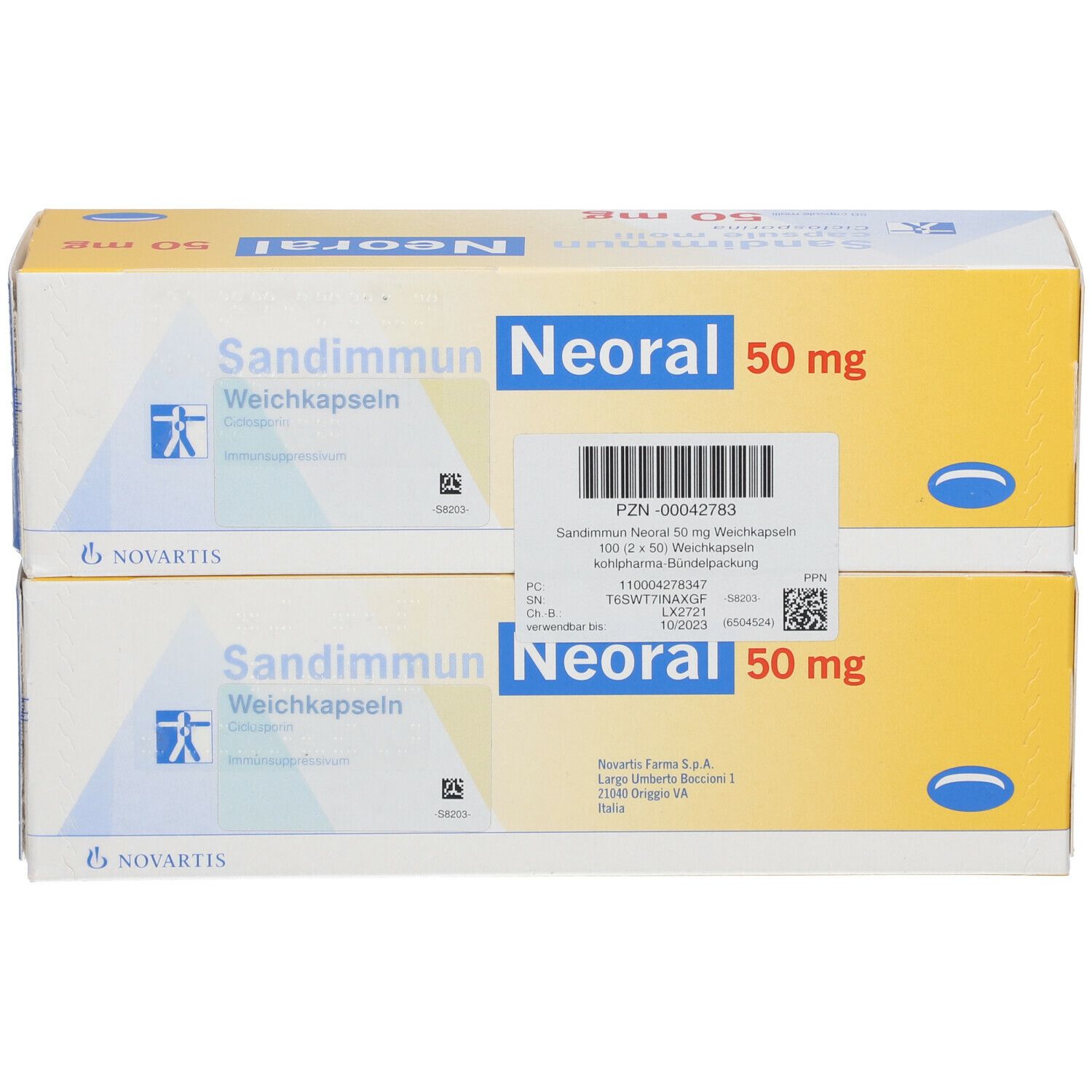 Sandimmun Neoral 50 mg