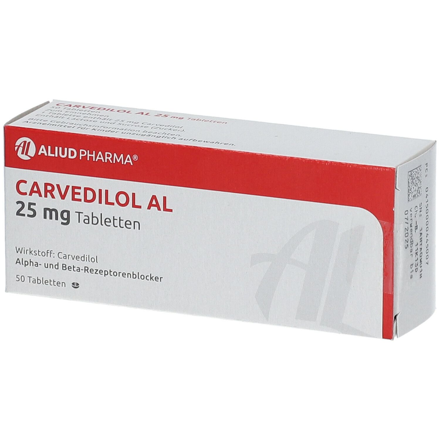 Carvedilol AL 25 mg