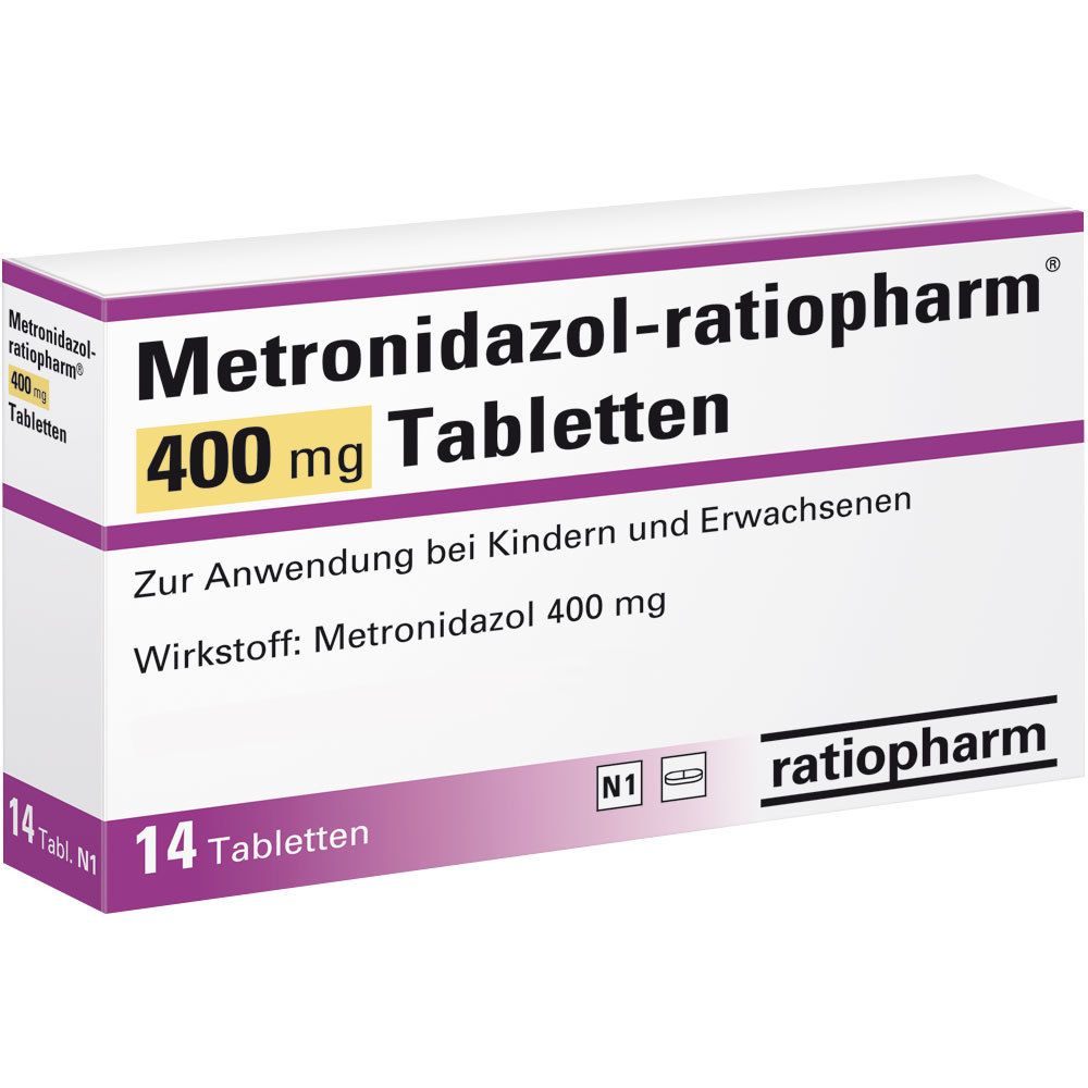 Metronidazol-ratiopharm® 400 mg