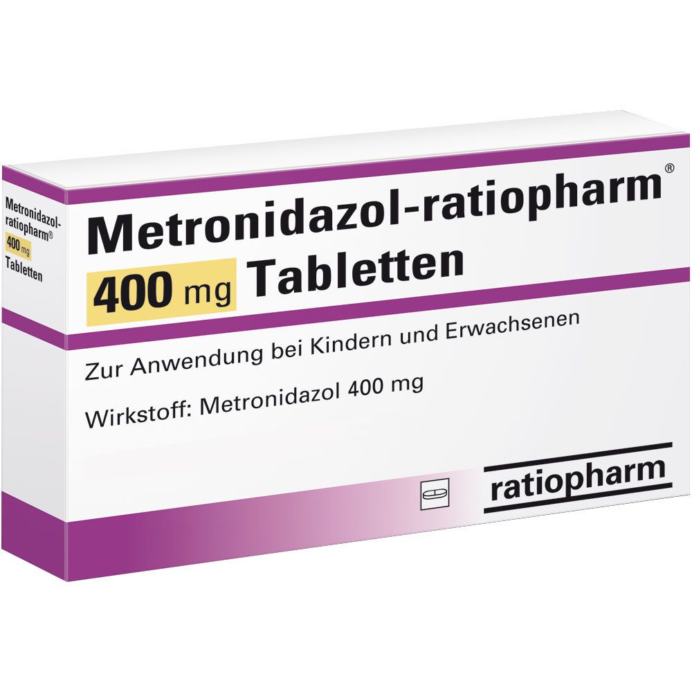 Metronidazol-ratiopharm® 400 mg