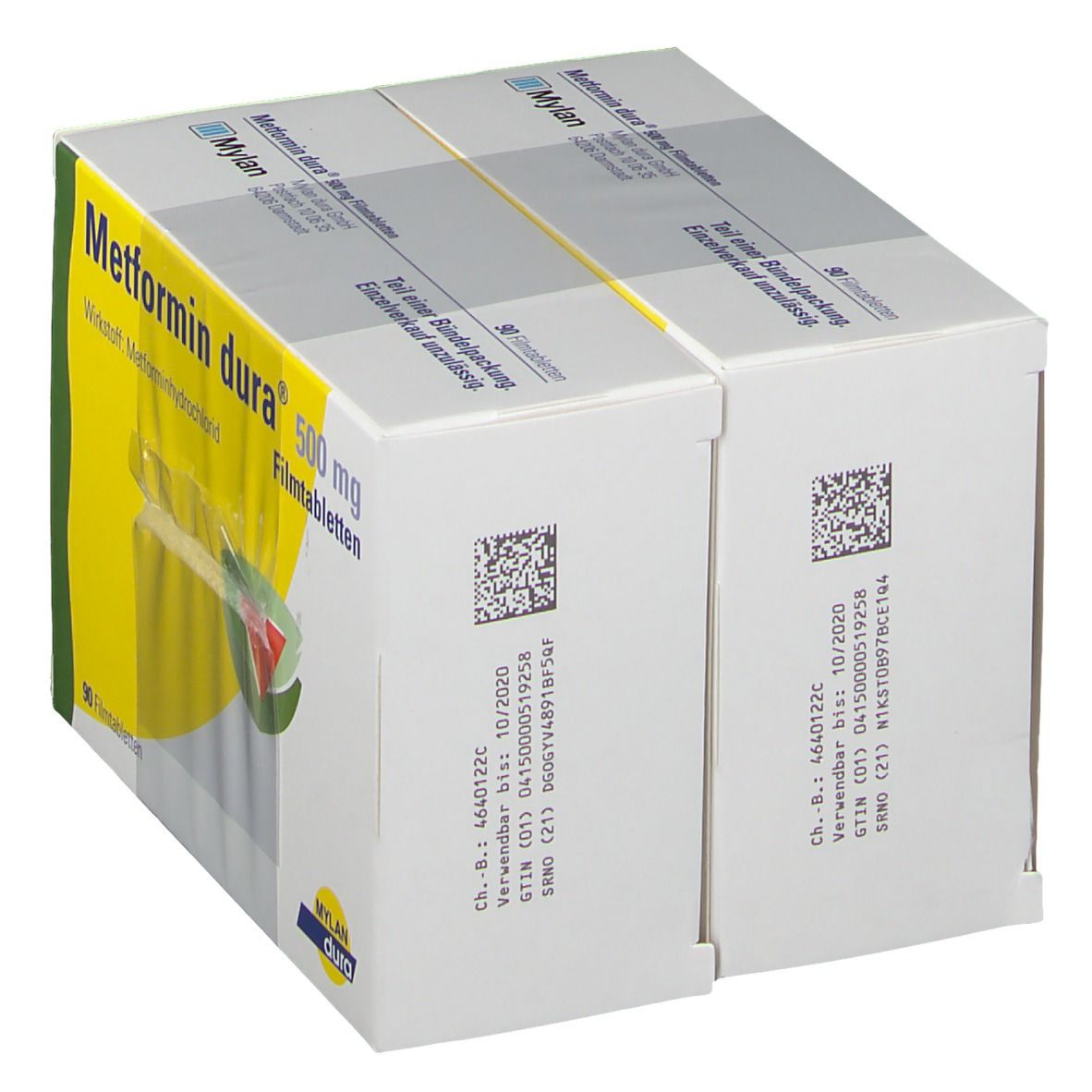 METFORMIN dura 500 mg Filmtabletten