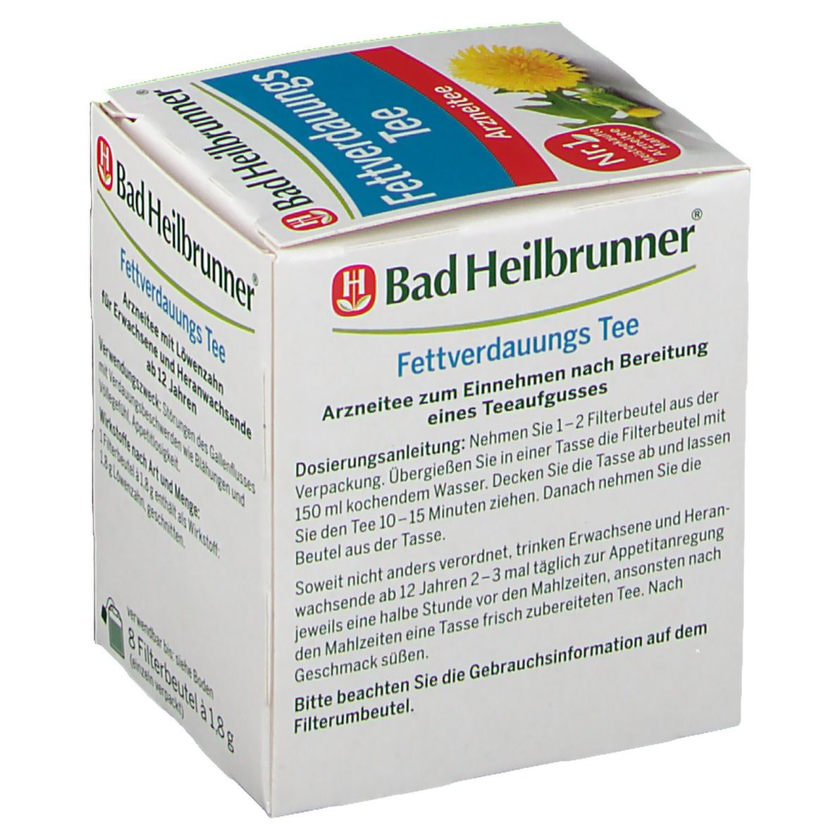 Bad Heilbrunner® Fettverdauungs Tee